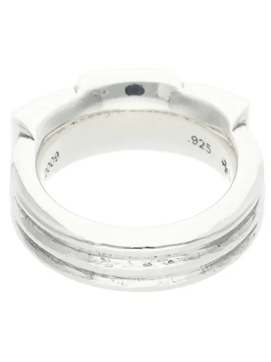 Chrome Hearts Waxd Pnk Waxed Punk Silver Ring - Picture 2 of 5